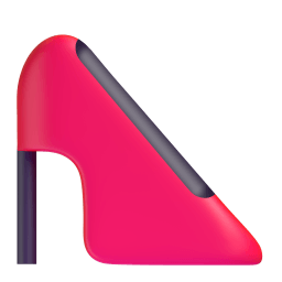 high-heeled shoe Discord emoji PNG
