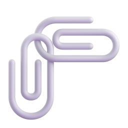 linked paperclips Discord emoji PNG