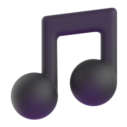 musical note Discord emoji PNG