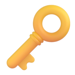 old key Discord emoji PNG