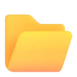 open file folder Discord emoji PNG