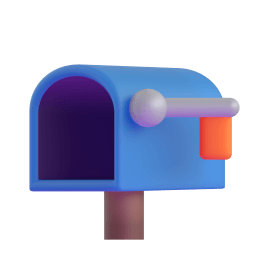 open mailbox with lowered flag Discord emoji PNG