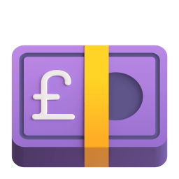 pound banknote Discord emoji PNG
