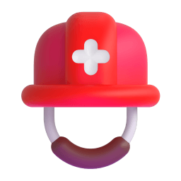 rescue worker’s helmet Discord emoji PNG