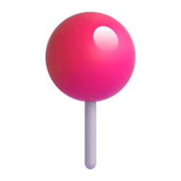 round pushpin Discord emoji PNG