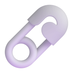 safety pin Discord emoji PNG