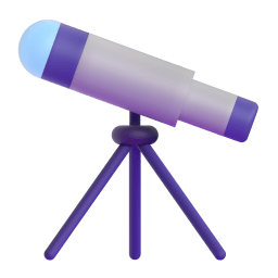 telescope Discord emoji PNG