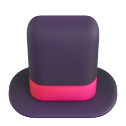 top hat Discord emoji PNG