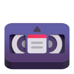 videocassette Discord emoji PNG