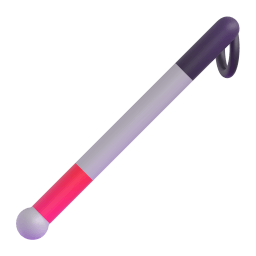 white cane Discord emoji PNG
