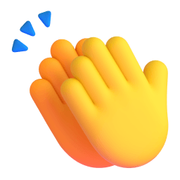 clapping hands Discord emoji PNG