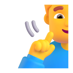 deaf man Discord emoji PNG