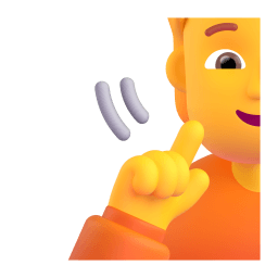 deaf person Discord emoji PNG