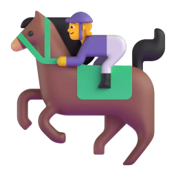 horse racing Discord emoji PNG