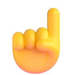 index pointing up Discord emoji PNG