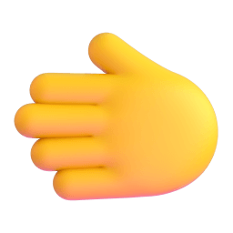 leftwards hand Discord emoji PNG