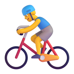 man biking Discord emoji PNG