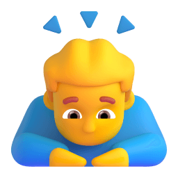man bowing Discord emoji PNG