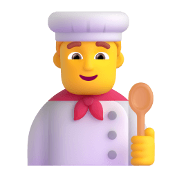 man cook Discord emoji PNG