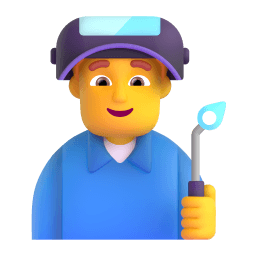 man factory worker Discord emoji PNG