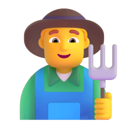 man farmer Discord emoji PNG