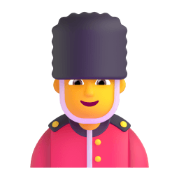 man guard Discord emoji PNG