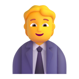office worker Discord emoji PNG