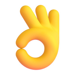 OK hand Discord emoji PNG