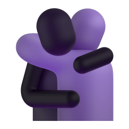 people hugging Discord emoji PNG