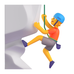person climbing Discord emoji PNG