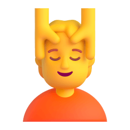 person getting massage Discord emoji PNG