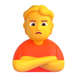 person pouting Discord emoji PNG