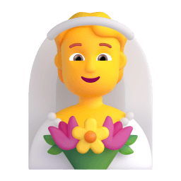 person with veil Discord emoji PNG