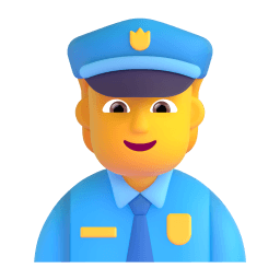police officer Discord emoji PNG