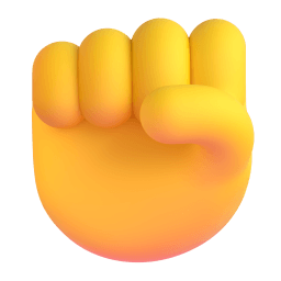 raised fist Discord emoji PNG