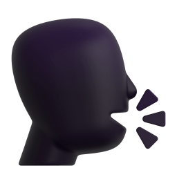 speaking head Discord emoji PNG