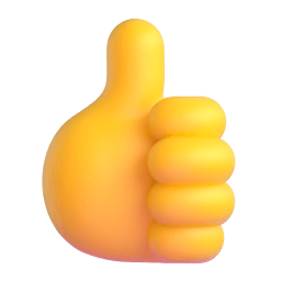 thumbs up Discord emoji PNG