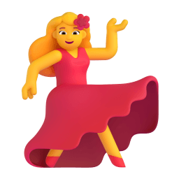 woman dancing Discord emoji PNG