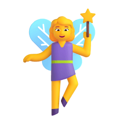 woman fairy Discord emoji PNG