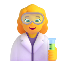 woman scientist Discord emoji PNG