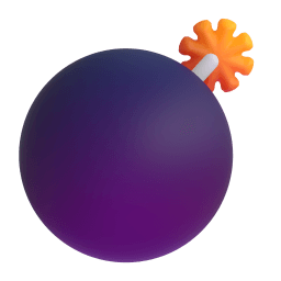 bomb Discord emoji PNG
