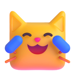cat with tears of joy Discord emoji PNG