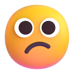 confused face Discord emoji PNG