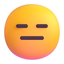 expressionless face Discord emoji PNG