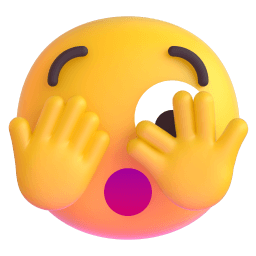 face with peeking eye Discord emoji PNG