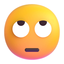 face with rolling eyes Discord emoji PNG