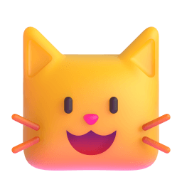grinning cat Discord emoji PNG