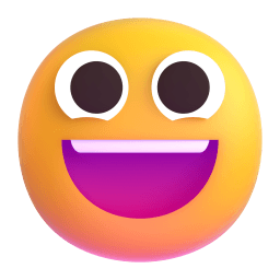 grinning face Discord emoji PNG
