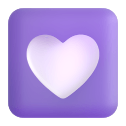 heart decoration Discord emoji PNG