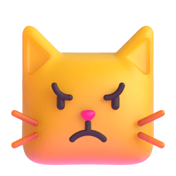 pouting cat Discord emoji PNG